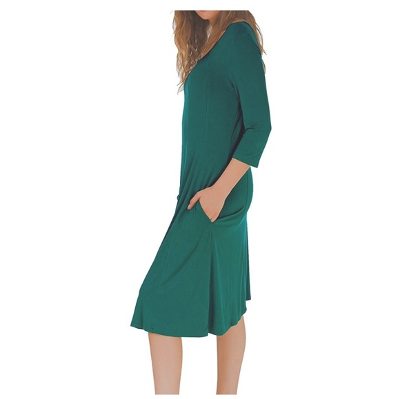 A-line and Flare Midi Long Dress worn once - Picture 3 of 3